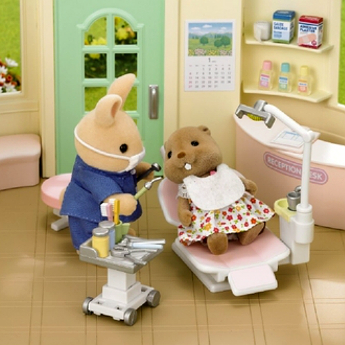 calico critters country dentist set