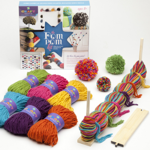 Crafttastic Pom Pom Kit Smart Kids Toys