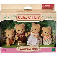 Calico Critters Cuddle Bear Family