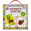 Eric Carle Alphabet & Counting 2-Sided Floor Puzzle