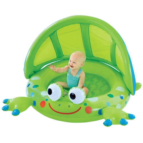 baby pool inflatable with shade