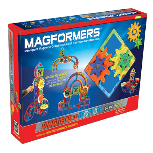 Magformers in Motion 61 Pc Set Smart Kids Toys