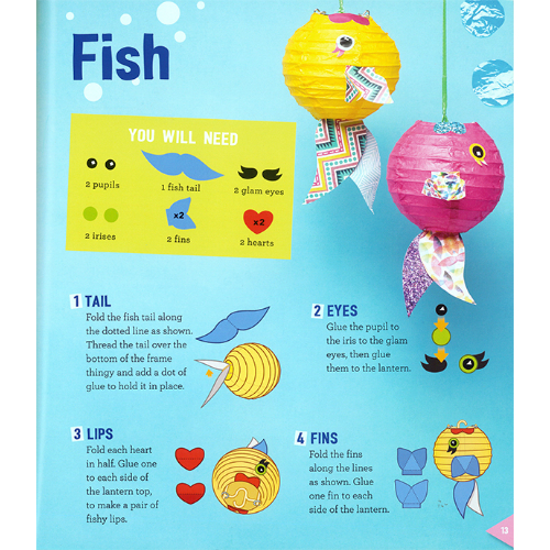 Klutz Make Paper Lantern Animals Smart Kids Toys