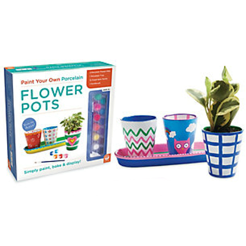 Paint Your Own Porcelain Flower Pots Smart Kids Toys