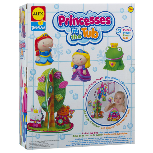 princess tub toys