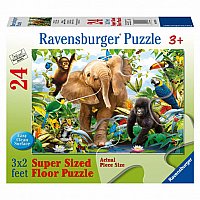 Jungle Juniors Floor Puzzle (24 PC)