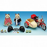 Calico Critters Motorcycle and Sidecar