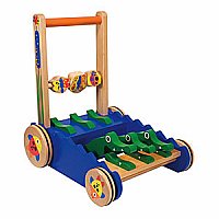 Chomp and Clack Alligator Push Toy