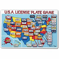 Flip to Win License Plate Game
