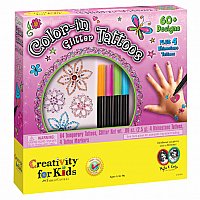 Color-In Glitter Tattoos