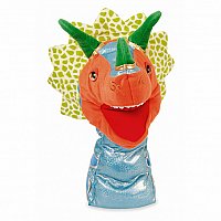 Trip Triceratops Hand Puppet