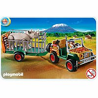 Playmobil Ranger Vehicle with Rhino