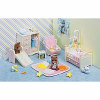 Calico Critters Baby's Pink Nursery