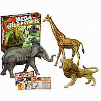 Mega Wild Animals 3D Puzzles