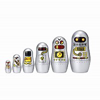Robot Matryoshkas Nesting Dolls