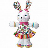 Color & Cuddle Washable Bunny