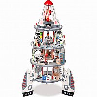 Discovery Spaceship with Lift Off Rocket