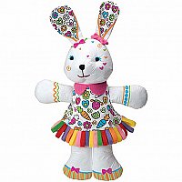 Color & Cuddle Washable Bunny