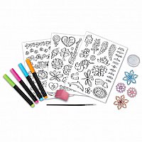 Color-In Glitter Tattoos