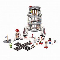 Discovery Spaceship with Lift Off Rocket