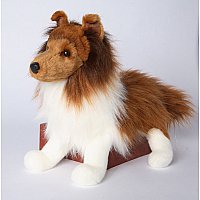 Whispy Sheltie Plush Dog