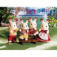Calico Critters Hopscotch Rabbit Family
