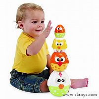 Kidoozie Chicken 'n Egg Stackers