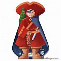 Djeco The Pirate and The Treasure 36 pc Puzzle
