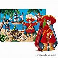 Djeco The Pirate and The Treasure 36 pc Puzzle
