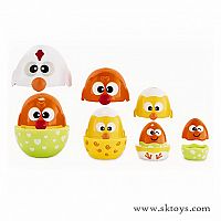 Kidoozie Chicken 'n Egg Stackers