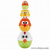 Kidoozie Chicken 'n Egg Stackers