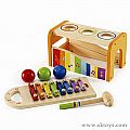 Hape Early Melodies Pound and Tap Bench - Smart Kids Toys