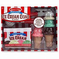 Scoop & Stack Ice Cream Cone Playset