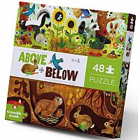 Above & Below Backyard Discovery 48 PC Floor Puzzle