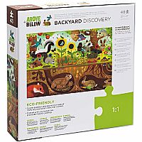 Above & Below Backyard Discovery 48 PC Floor Puzzle