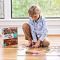 Above & Below Dinosaur World 48 PC Floor Puzzle