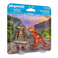 Playmobil Adventurer with T-Rex
