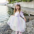 Alicorn Dress with  Wings and Headband - Size 3/4