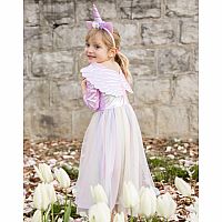 Alicorn Dress with  Wings and Headband - Size 3/4