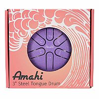 Amahi Steel Tongue Drum 3" Purple