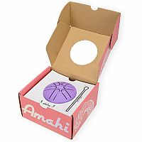 Amahi Steel Tongue Drum 3" Purple