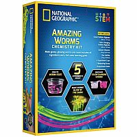 National Geographic Amazing Worms Chemistry Kit