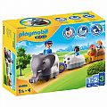 Playmobil 1.2.3 Animal Train