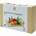 PlayToys Assorted Fruit & Vegetable