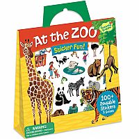 At The Zoo Sticker Tote