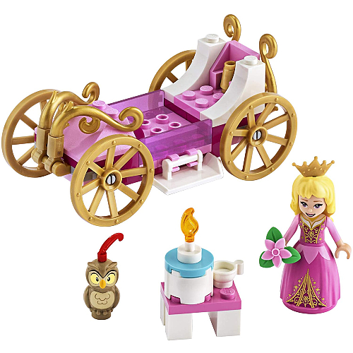 lego disney aurora's royal carriage princess building playset 43173