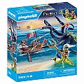 Playmobil Battle with Giant Octopus
