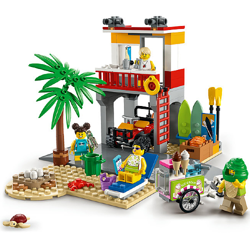 LEGO City Beach Lifeguard Station Smart Kids Toys