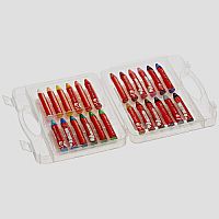 Faber-Castell Brilliant Beeswax Crayons - 24 pc