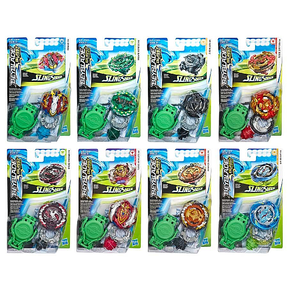 all slingshock beyblades